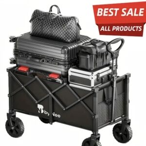 New 330 Lbs Large Capacity Camping / Shopping Cart